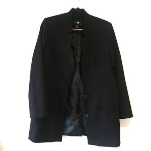 H&M black coat